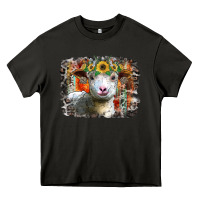 Sunflower Sheep Heavy Core Tee | Teevron