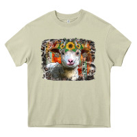 Mossy sunflower sheep Heavy Core Tee - RacoonDesign