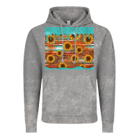 Cloud Rock turquoise leopard distressed serape background tumbler Vintage Hoodie - Jasminsmagicworld