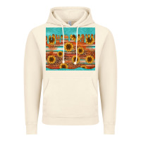 Vintage Artic turquoise leopard distressed serape background tumbler Vintage Hoodie - Jasminsmagicworld