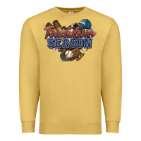 Antique Gold Touchdown season Baseball Premium Sweatshirt - HowdyJamesFarm