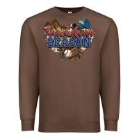 Chestnut Touchdown season Baseball Premium Sweatshirt - HowdyJamesFarm
