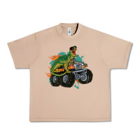 Burro monster truck and t rex dinosaur Urban Heavy Tee - MaliasSmallBusiness