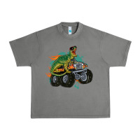 Tornado monster truck and t rex dinosaur Urban Heavy Tee - MaliasSmallBusiness