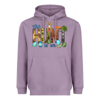 Lavender The hunt is on with eggs Easter Day Heavyweight Hoodie - HowdyJamesFarm