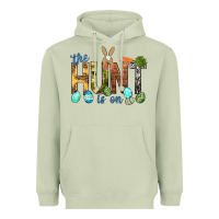 Matcha The hunt is on with eggs Easter Day Heavyweight Hoodie - HowdyJamesFarm
