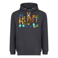 Smoke The hunt is on with eggs Easter Day Heavyweight Hoodie - HowdyJamesFarm