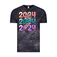 Cloud Black 2024 senior Vintage Tee - MaliasSmallBusiness