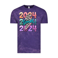 Cloud Purple 2024 senior Vintage Tee - MaliasSmallBusiness