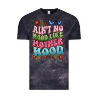 Cloud Black ain't no hood like mother hood Vintage Tee - JahusDesignShop