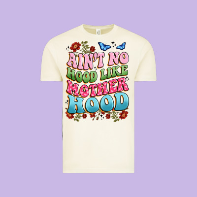 Ain't No Hood Like Mother Hood Vintage Tee Designed By Jahusdesignshop