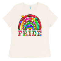 Bone lgbtq pride and rainbow Ladies Tee - HRA Design Shop