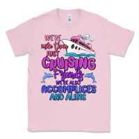 Bubblegum Pink we're more than just cruising friends Classic Tee - MaliasSmallBusiness