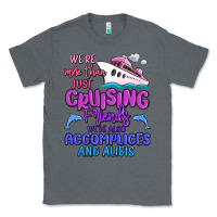 Charcoal Heather we're more than just cruising friends Classic Tee - MaliasSmallBusiness