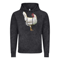 Vintage Arctic leghorn chicken Vintage Hoodie - LillyAllenDesigns