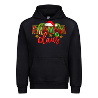 Black Christmas Grammy Claus Mother's Day Urban Hoodie - FaDigitalArtStudio