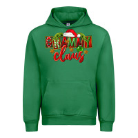 Emerald Christmas Grammy Claus Mother's Day Urban Hoodie - FaDigitalArtStudio