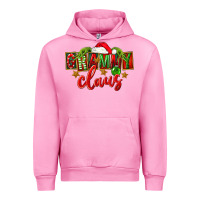 Fuchsia Pink Christmas Grammy Claus Mother's Day Urban Hoodie - FaDigitalArtStudio