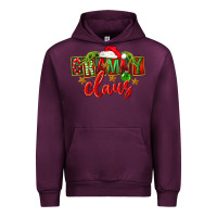 Mauve Wine Christmas Grammy Claus Mother's Day Urban Hoodie - FaDigitalArtStudio