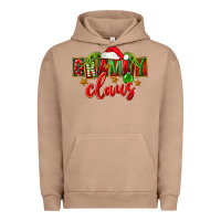 Pigment Burro Christmas Grammy Claus Mother's Day Urban Hoodie - FaDigitalArtStudio
