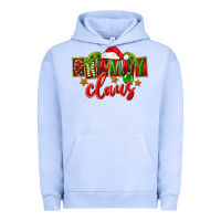 Pigment Grape Ice Christmas Grammy Claus Mother's Day Urban Hoodie - FaDigitalArtStudio