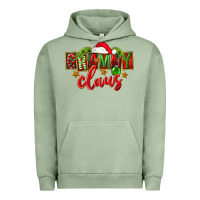 Pigment Oil Green Christmas Grammy Claus Mother's Day Urban Hoodie - FaDigitalArtStudio
