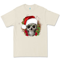 Bone skull Christmas cactus Premium Tee - JahusDesignShop