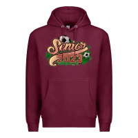 Burgundy Senior 2023 Soccer Premium Hoodie - HowdyJamesFarm