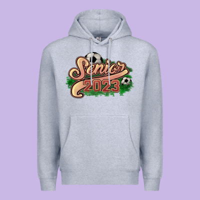 Senior 2023 Soccer Premium Hoodie Designed By Howdyjamesfarm