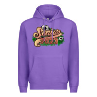 Purple Senior 2023 Soccer Premium Hoodie - HowdyJamesFarm