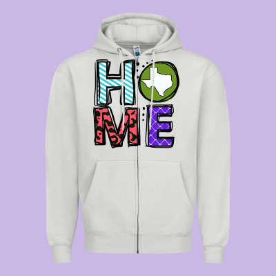 Texas Home Zipper Hoodie Designed By Bettercallsaul