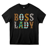 Black western boss lady Heavy Core Tee - HRA Design Shop