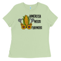 Matcha america needs farmers Ladies Tee - CowhideDigitalArt