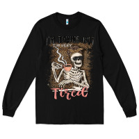 Black im trying but tired Long Sleeve Tee - MaliasSmallBusiness