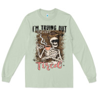 Matcha im trying but tired Long Sleeve Tee - MaliasSmallBusiness