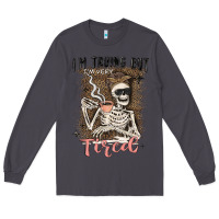 Smoke im trying but tired Long Sleeve Tee - MaliasSmallBusiness