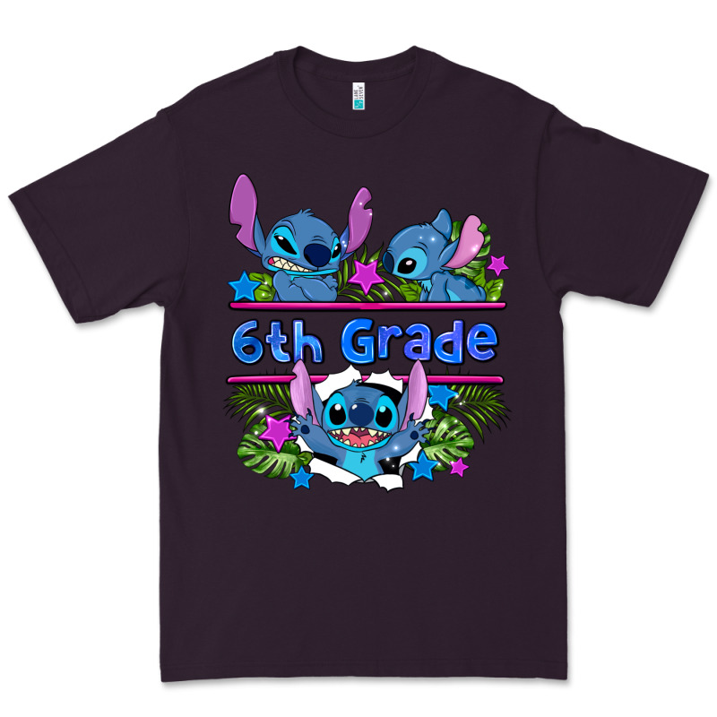Preview Flower Stitch 6 Th Grade Premium Tee by AdoDesignShop | Teevron