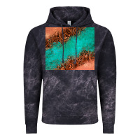 Cloud Black leather turquoise glitter tumbler Vintage Hoodie - Jasminsmagicworld