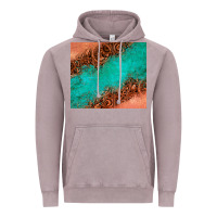 Vintage Zinc leather turquoise glitter tumbler Vintage Hoodie - Jasminsmagicworld