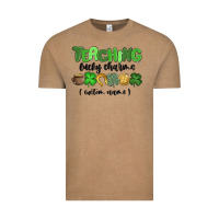 Vintage Coffee teaching lucky charms Vintage Tee - MaliasSmallBusiness