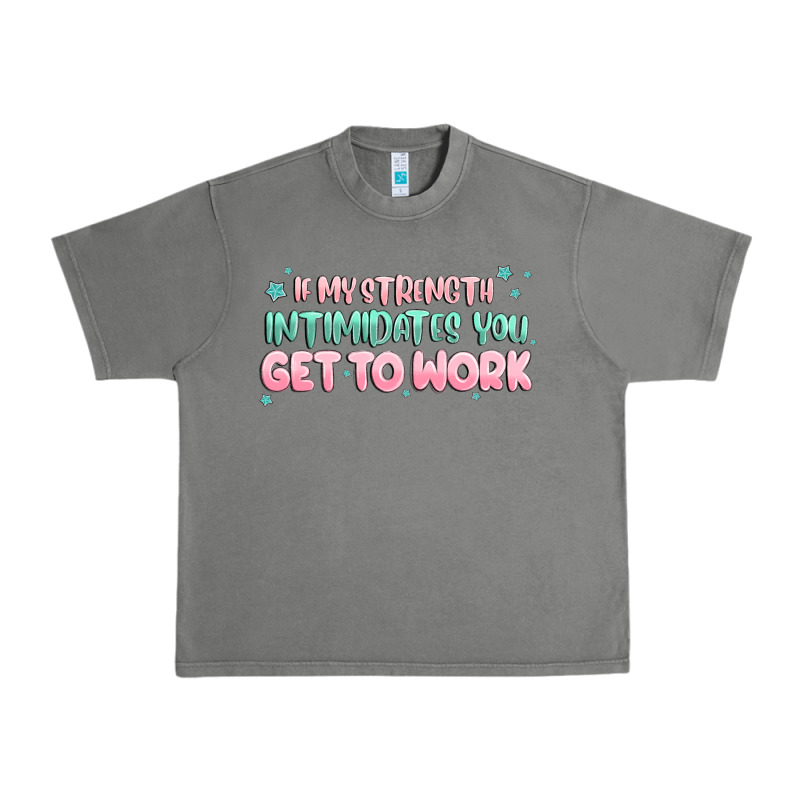 Get To Work Urban Heavy Tee by MaliasSmallBusiness | Teevron