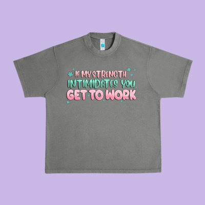 Get To Work Urban Heavy Tee Designed By Maliassmallbusiness