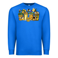 True Royal Honey bee coffee cups Premium Sweatshirt - HowdyJamesFarm