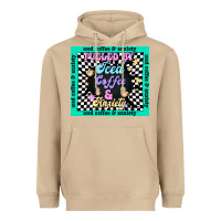 Mushroom fueled by ıced coffee and anxiety Heavyweight Hoodie - TumblerDesignByShophia