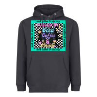 Smoke fueled by ıced coffee and anxiety Heavyweight Hoodie - TumblerDesignByShophia