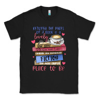 Black between the pages of a book is lovely place to be Classic Tee - MaliasSmallBusiness