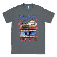 Charcoal Heather between the pages of a book is lovely place to be Classic Tee - MaliasSmallBusiness