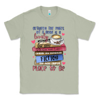 Matcha between the pages of a book is lovely place to be Classic Tee - MaliasSmallBusiness