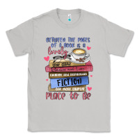 Moon Dust between the pages of a book is lovely place to be Classic Tee - MaliasSmallBusiness