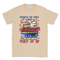 Mushroom between the pages of a book is lovely place to be Classic Tee - MaliasSmallBusiness